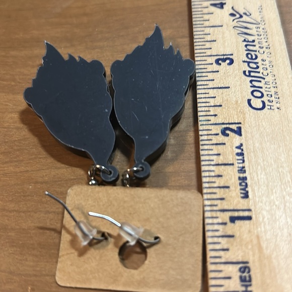 Gnome clover earrings - Picture 2 of 3